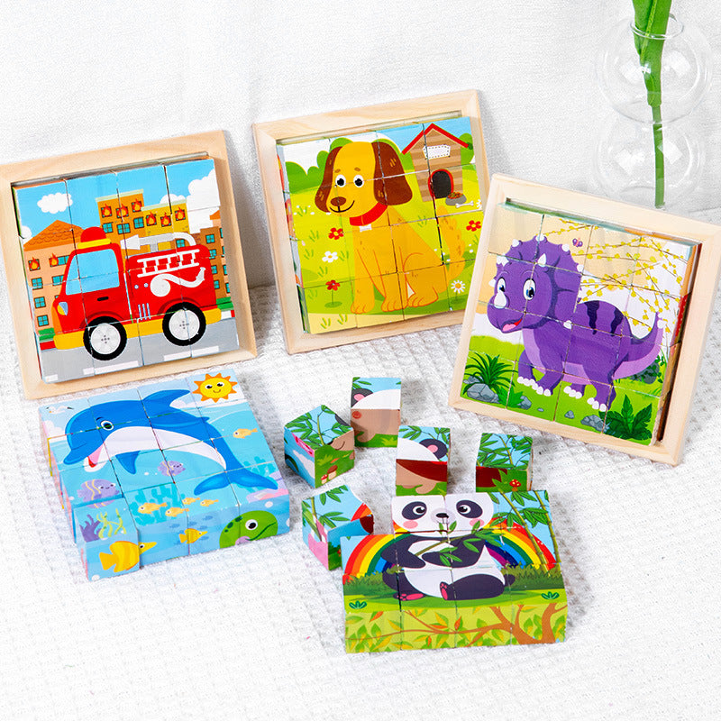 Puzzle Cube Montessori