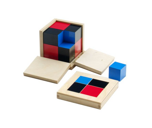 Cube binomial Montessori