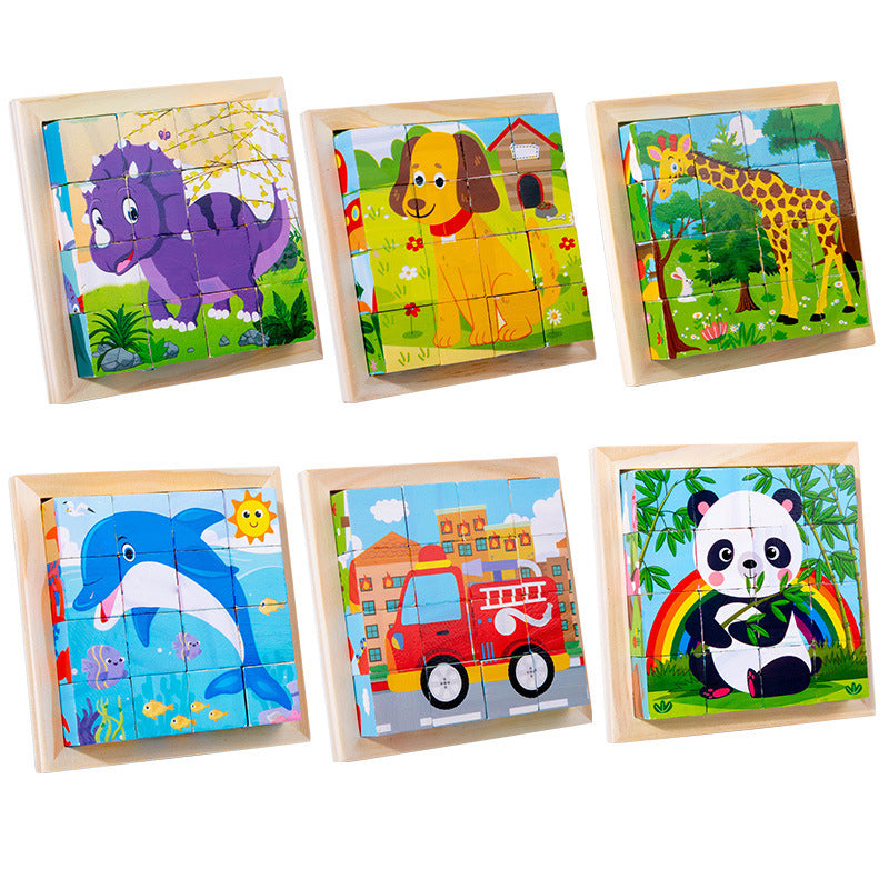 Puzzle Cube Montessori