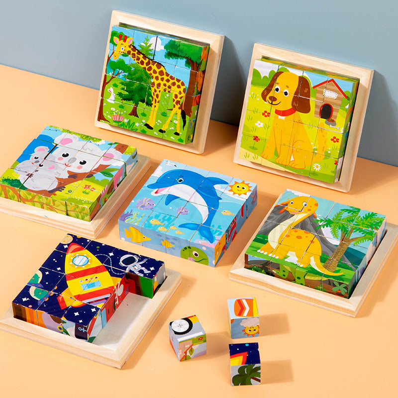 Puzzle Cube Montessori