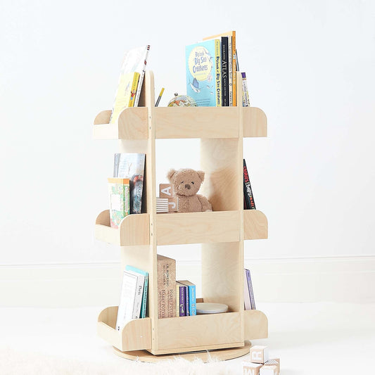 Étagère Rotative 2 en 1 / Rangement pour Jouets